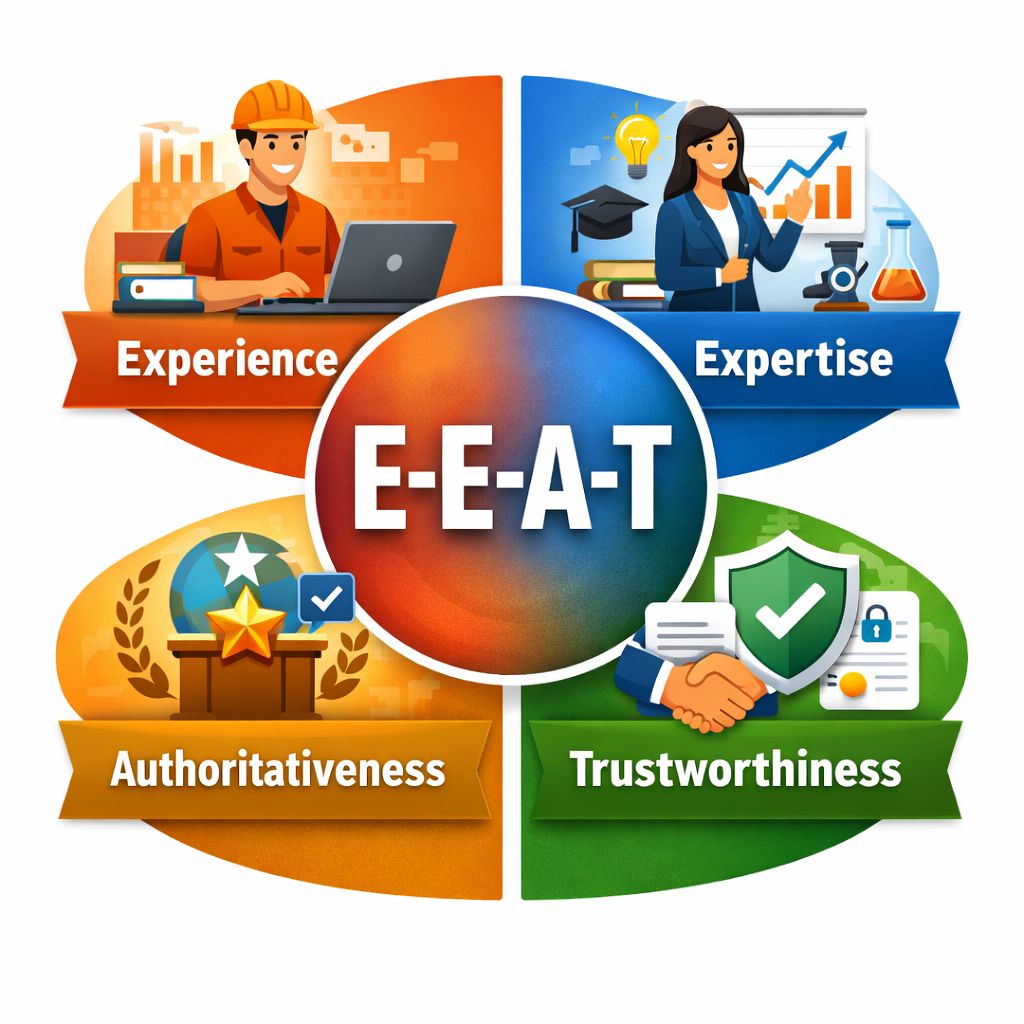 voor Experience, Expertise, Authoritativeness en Trustworthiness
